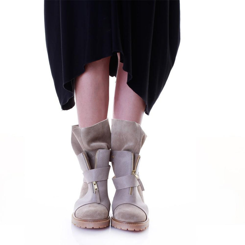 Layers Beige Boots