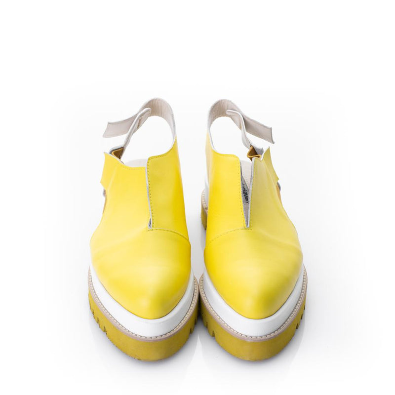 V-Cut Lemon Delight Shoes